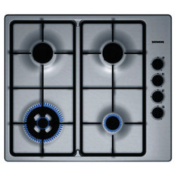 Siemens EB6B5HB60 Gas Hob, Stainless Steel